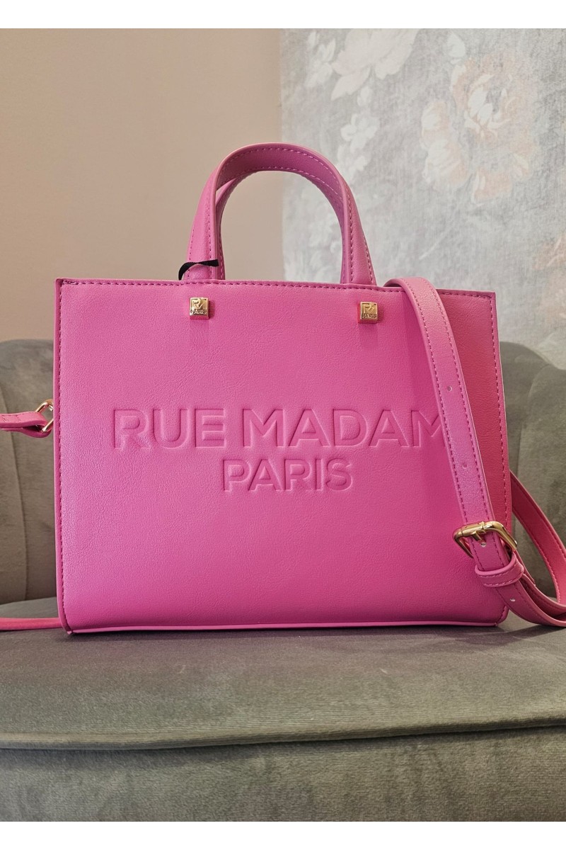 MINI TOTE FÚCSIA