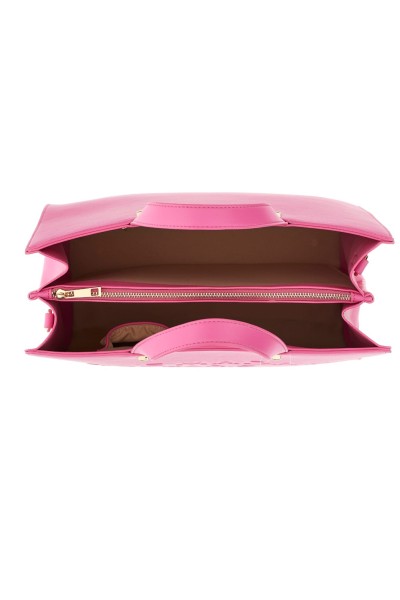 MINI TOTE FÚCSIA