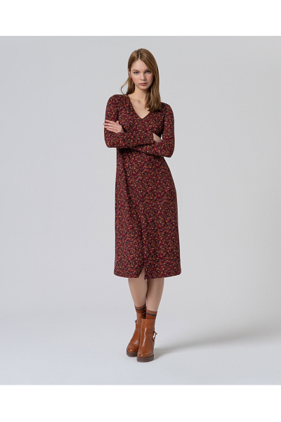 VESTIDO MIDI ESTAMPADO