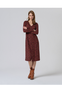 VESTIDO MIDI ESTAMPADO