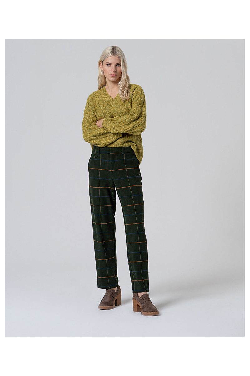 PANTALÓN CUADRO VERDE PANTALÓN CUADRO VERDE