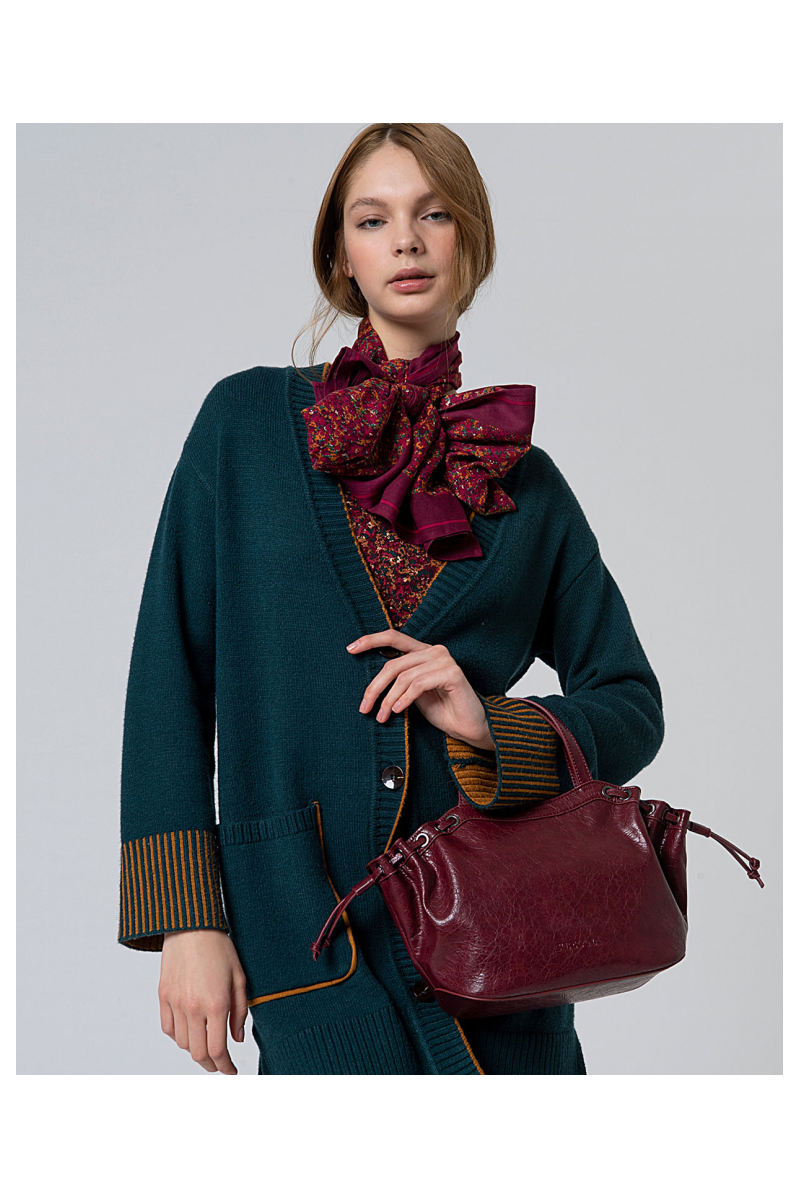 BOLSO EFECTO PIEL CRAQUELADA