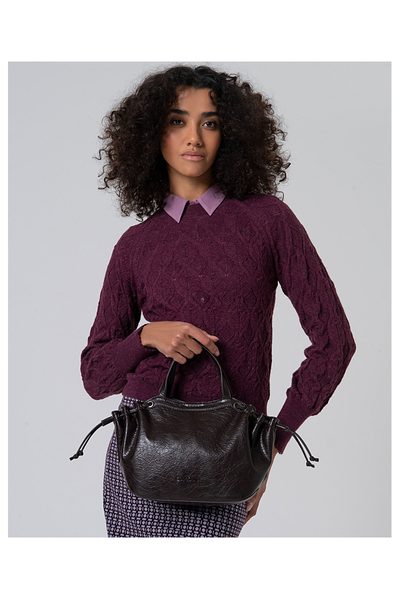 BOLSO EFECTO PIEL CRAQUELADA